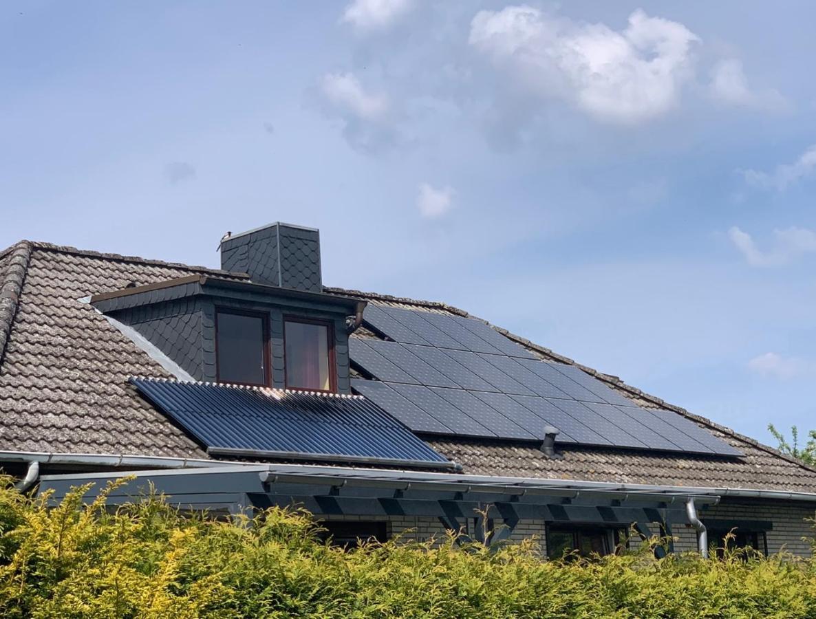 Ferienwohnung Raffael 100 Qm, 2 Grosse Betten Im Wohnzimmer Cuxhaven Exteriér fotografie